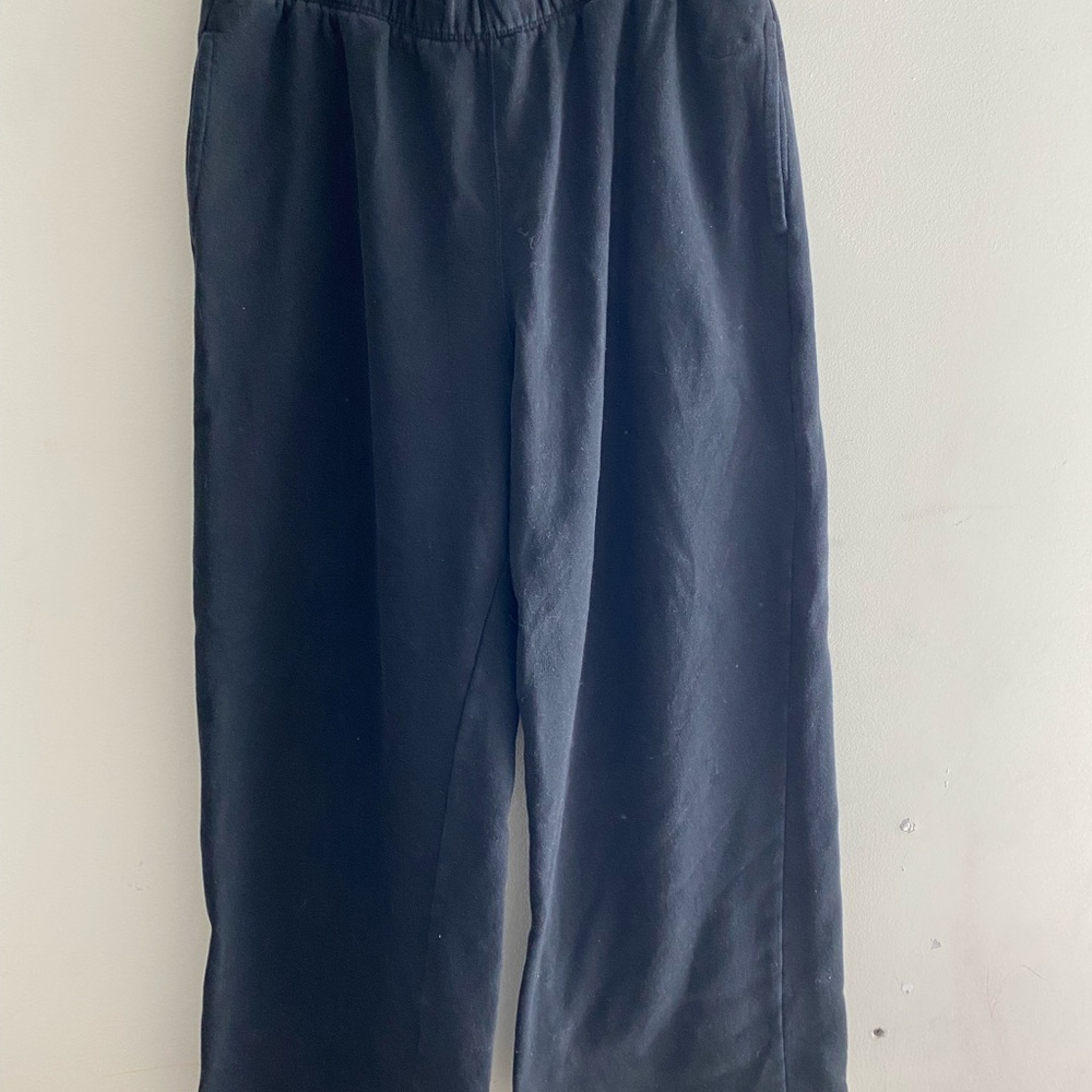 Hollister Feel-Good Fleece Wide Leg Sweats